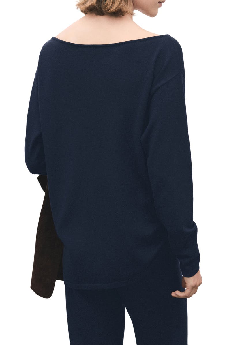 MANGO Boatneck Sweater, Alternate, color,