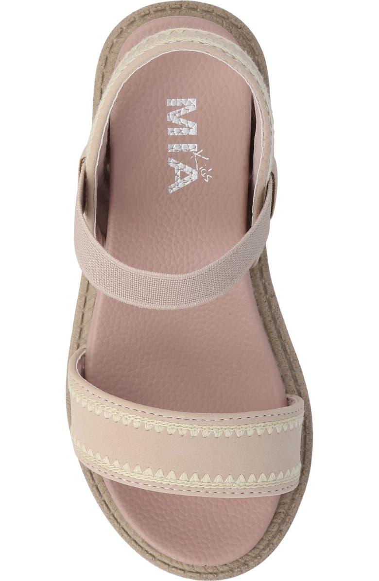 MIA Kids' Junni Platfrom Sandal, Alternate, color, Light Pink