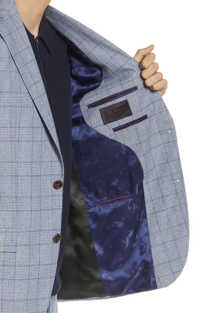 Ted Baker London Karl Slim Fit Unconstructed Sport Coat, Alternate, color,