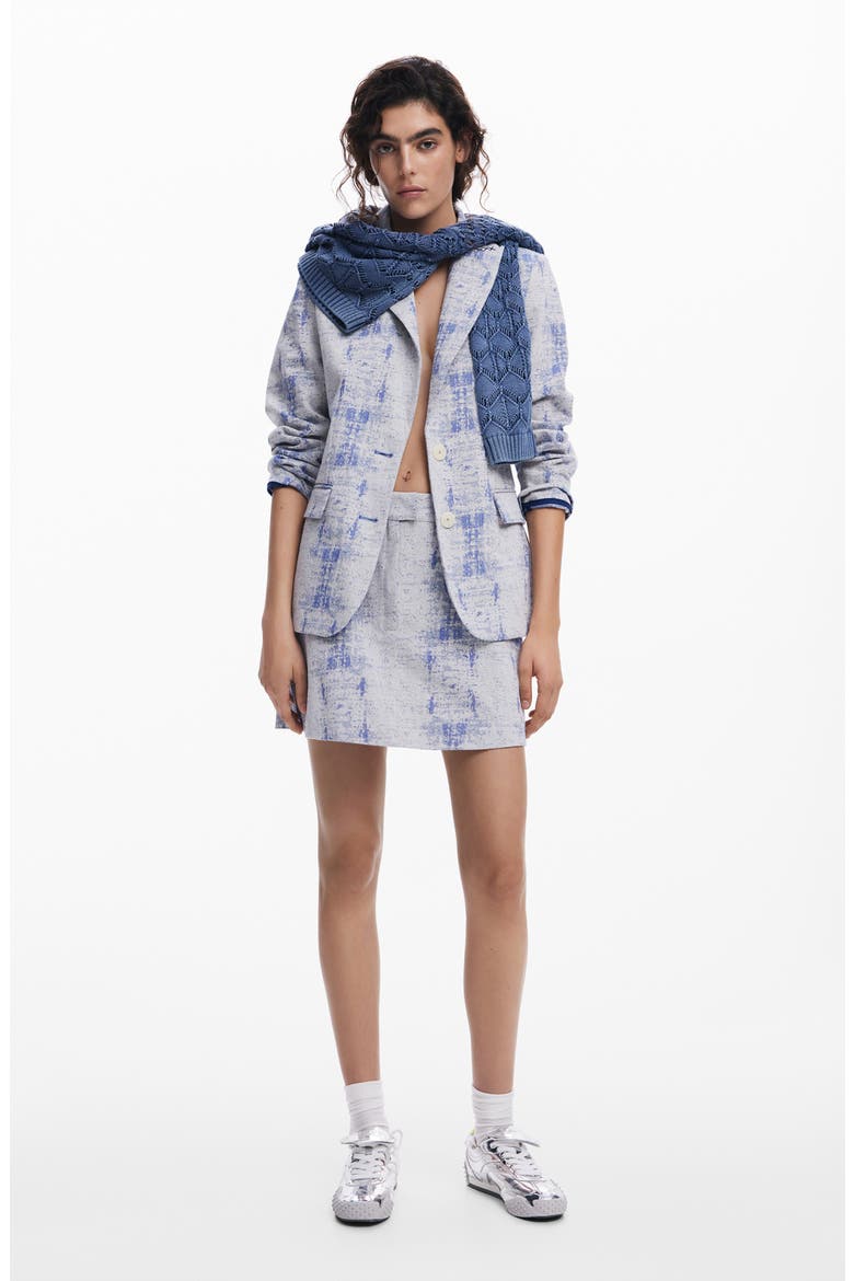 Classic Cut Blazer, Alternate, color, BLUE