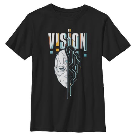 Boys' Circuit Face Short Sleeve T-shirt