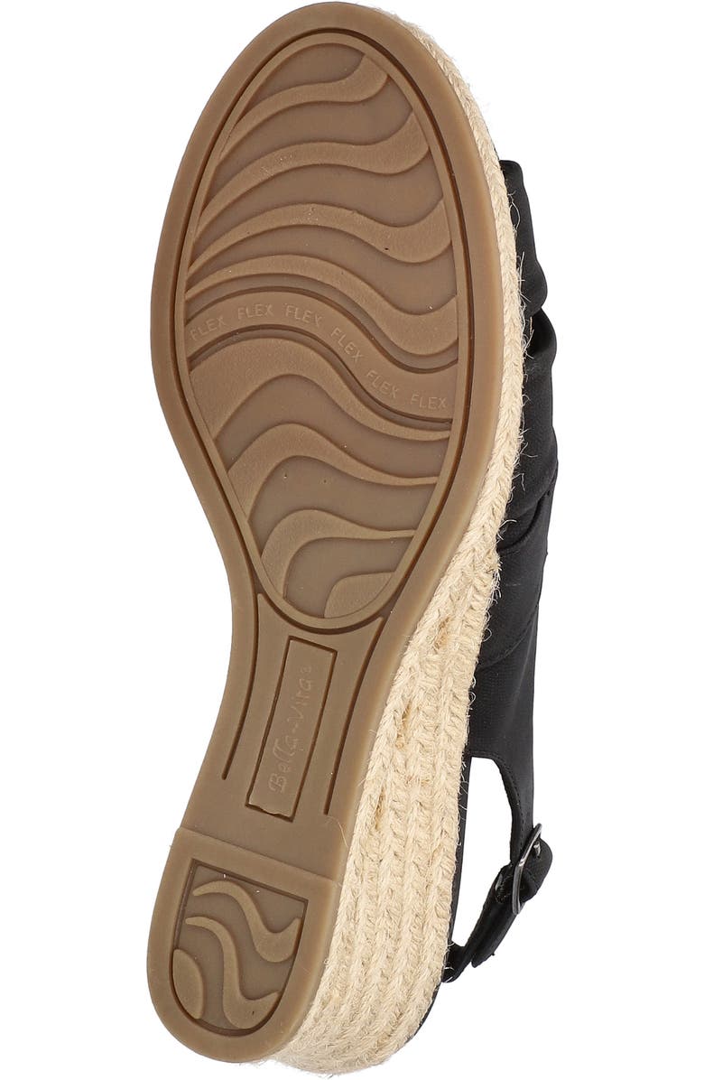 Bella Vita Cheerful Espadrille Wedge Sandal, Alternate, color,
