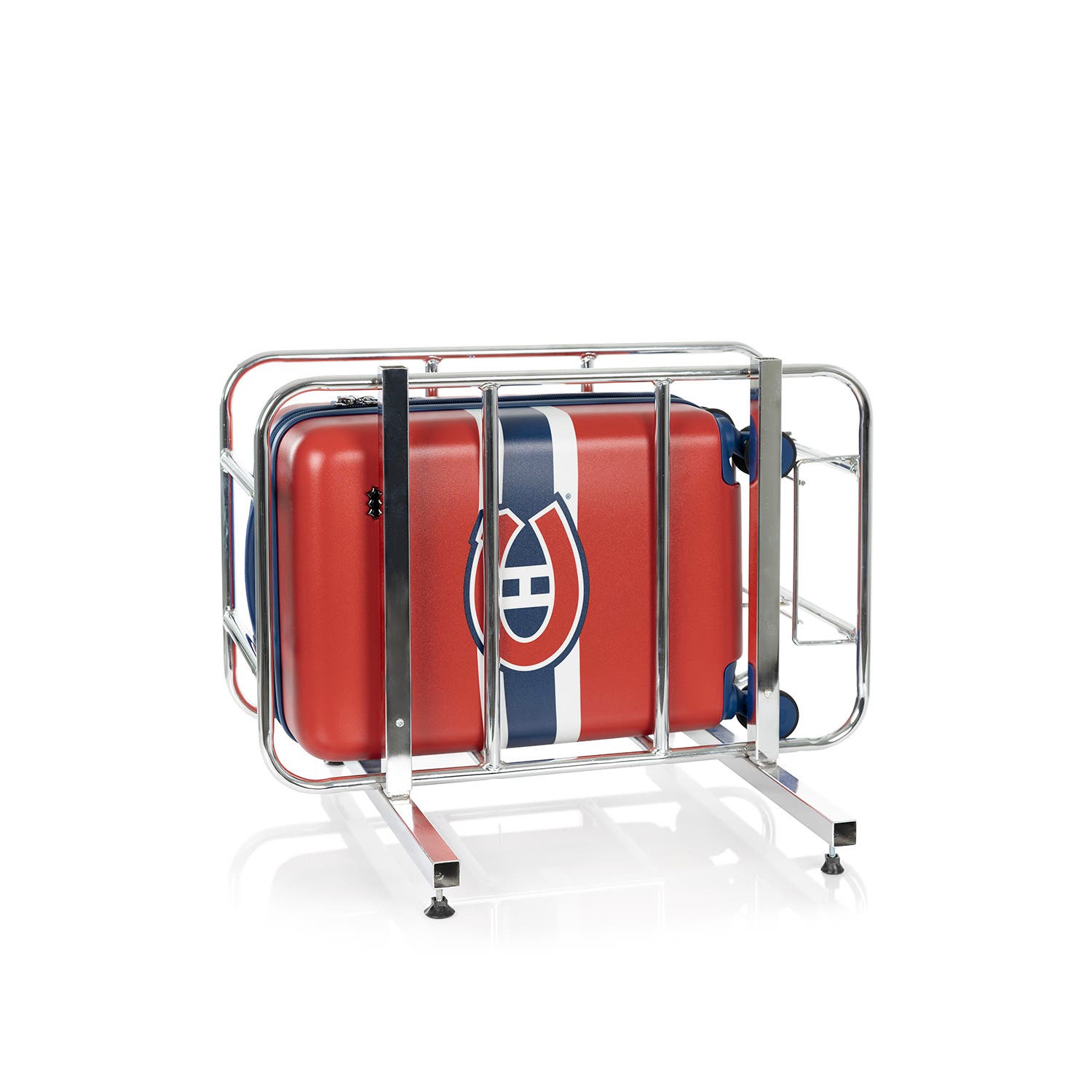 Heys NHL 21 Inch Luggage - Montreal Canadiens, Alternate, color, Red