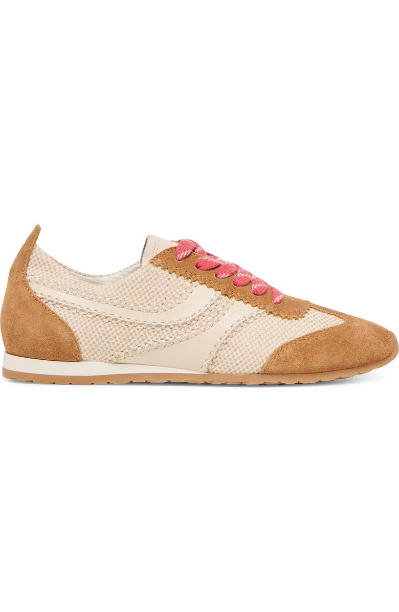 Dolce Vita Delaney Sneaker, Alternate, color, Brown Multi Raffia