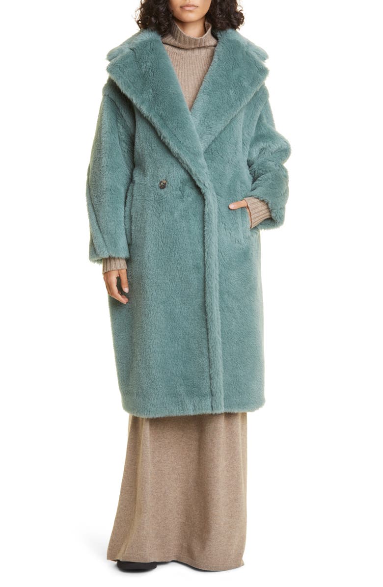 Max Mara Ted Girl Alpaca & Wool Blend Coat, Alternate, color,