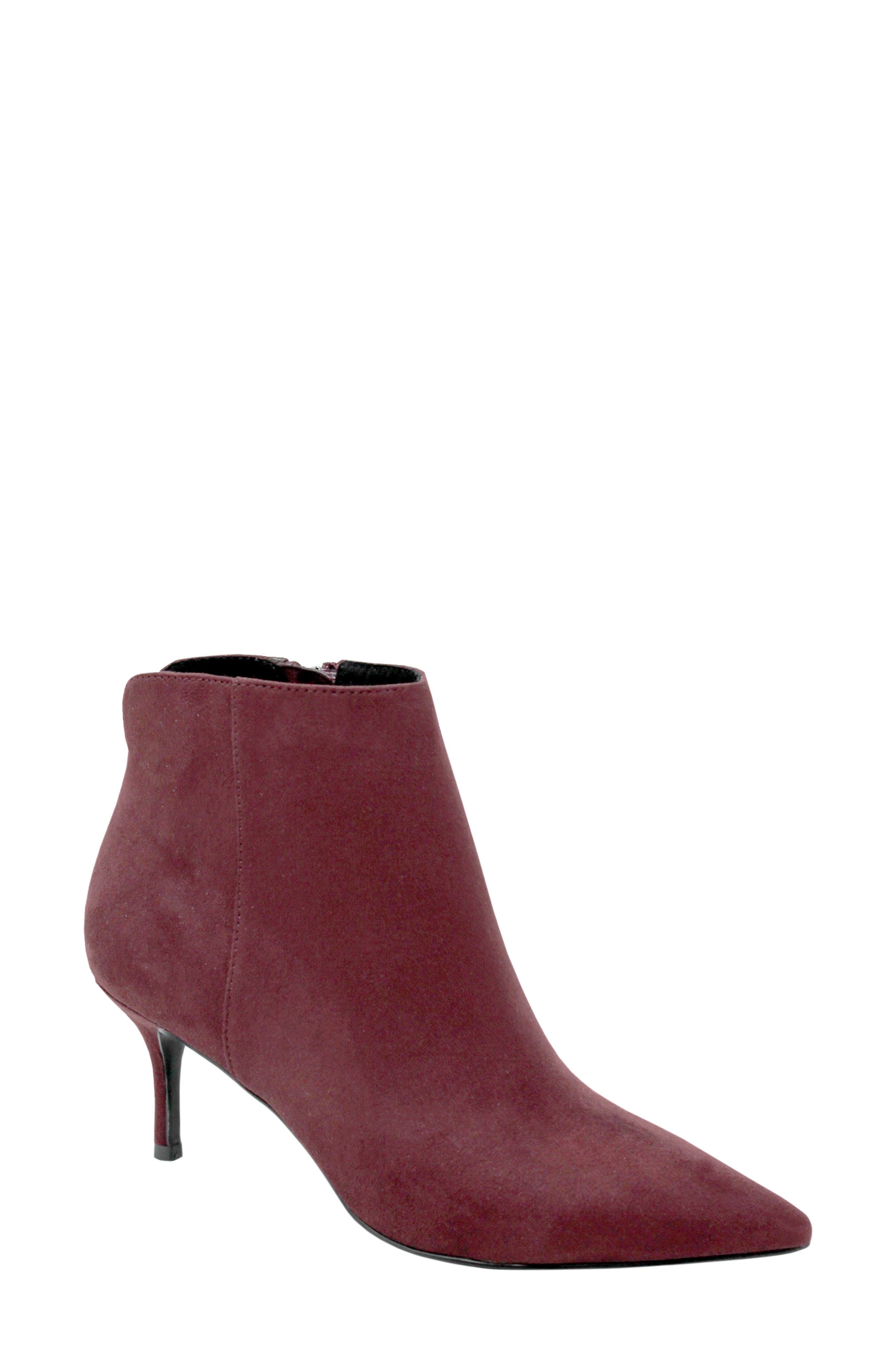 Accurate Bootie, Main, color, BURGUNDY SUEDE