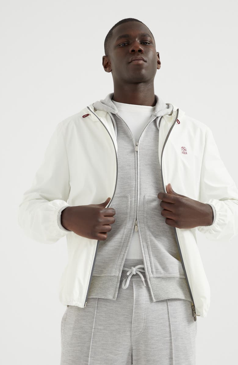 Brunello Cucinelli Nylon jacket, Alternate, color, 