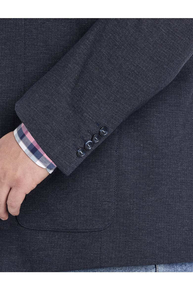 Big & Tall Hooded Sport Coat, Alternate, color, NAVY