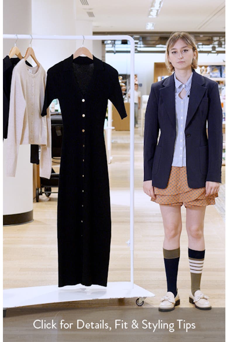 Rib Sweater Dress video