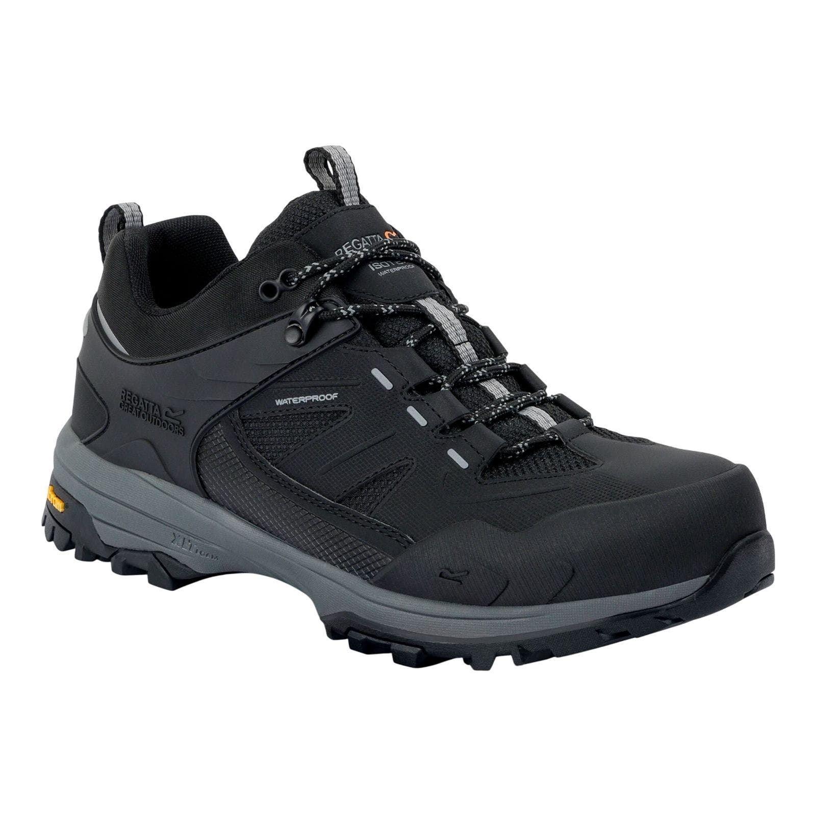 Regen Low Walking Boots, Main, color, Black