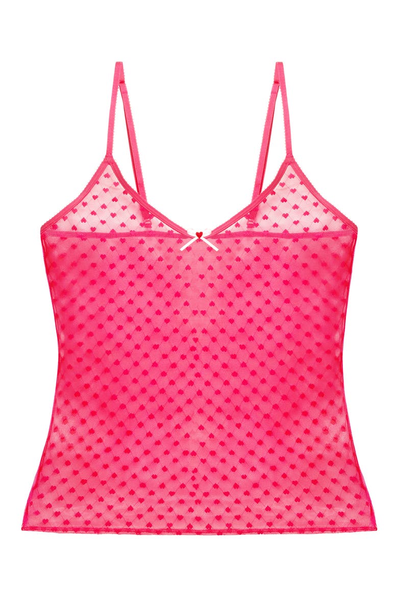 Heart Breaker Camisole, Alternate, color, NEON FUCHSIA