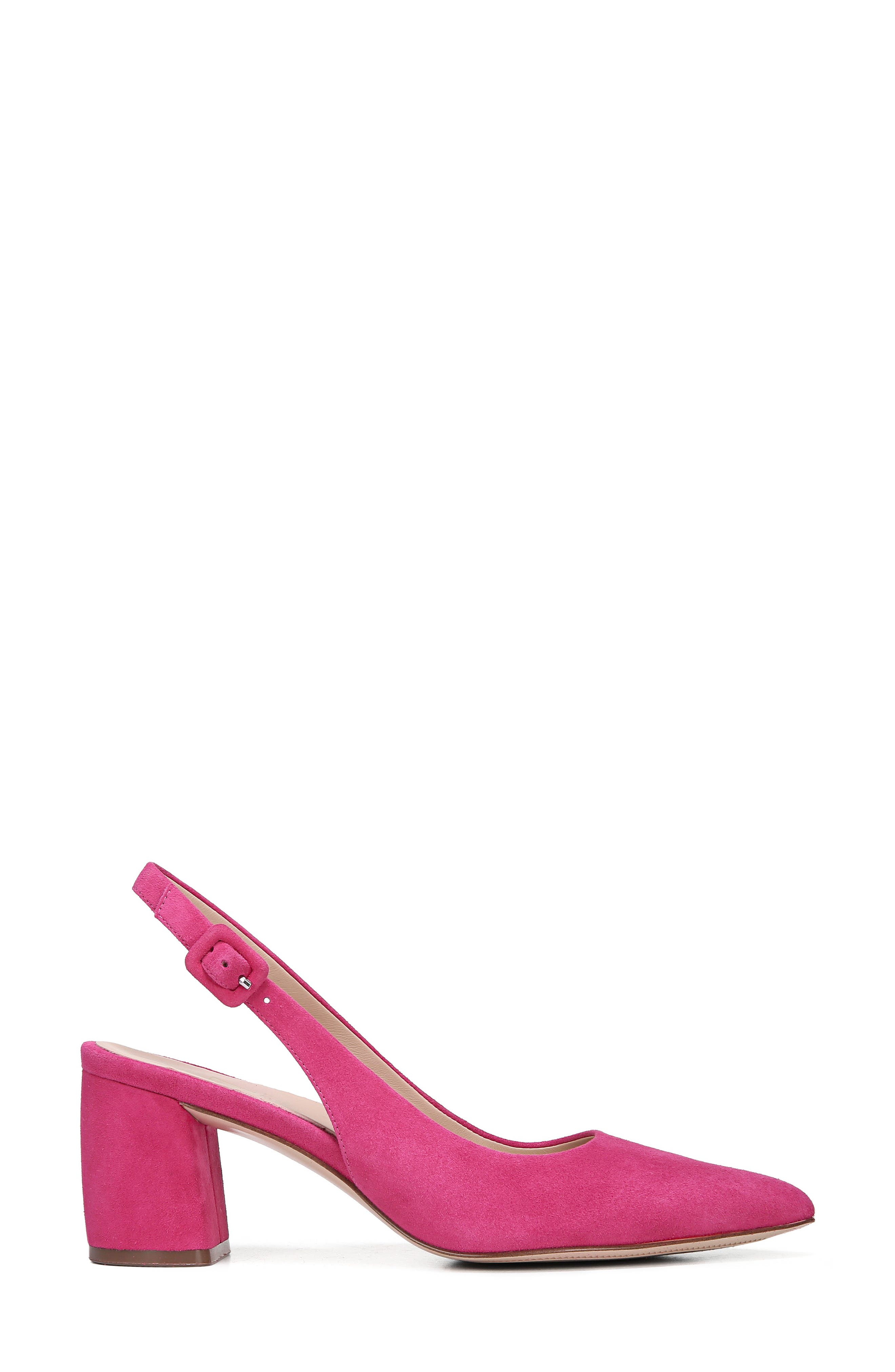 27 Edit Meera Slingback Pump, Alternate, color, FUCHSIA SUEDE