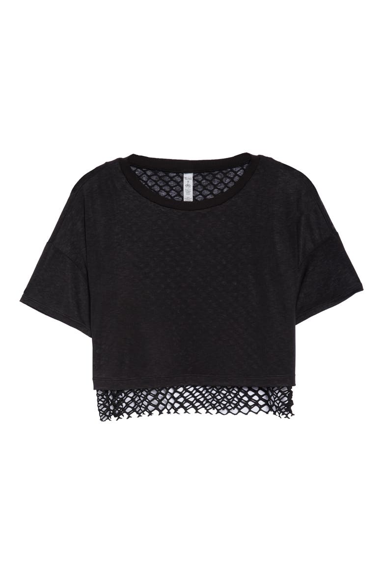 Afterglow Tee, Alternate, color, BLACK