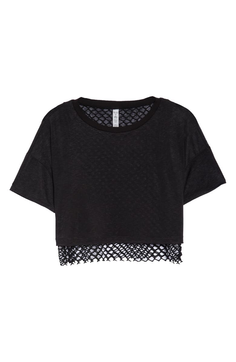 Alo Afterglow Tee, Alternate, color, 