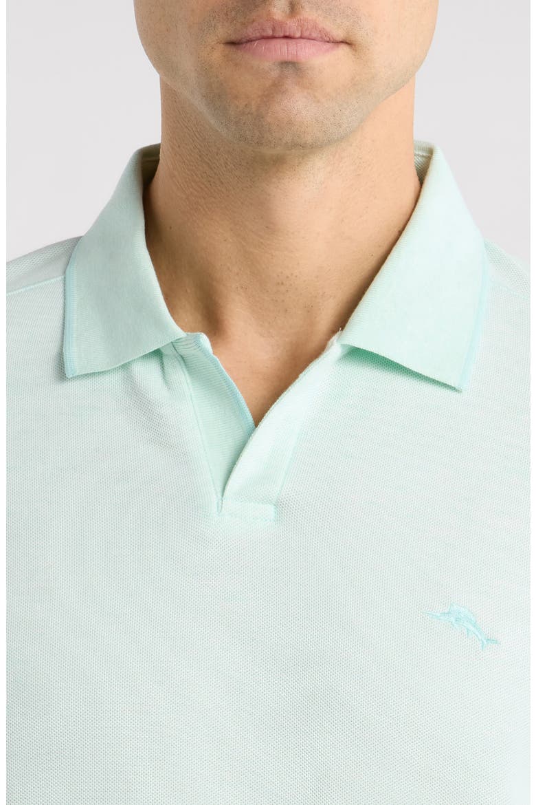 Emfielder Johnny Collar IslandZone® Polo, Alternate, color, PALE OPAL HEATHER