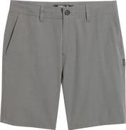 O'Neill Reserve Light Check 19-Inch Water Resistant Hybrid Shorts