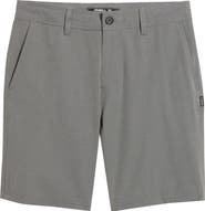 O'Neill Reserve Light Check 19-Inch Water Resistant Hybrid Shorts