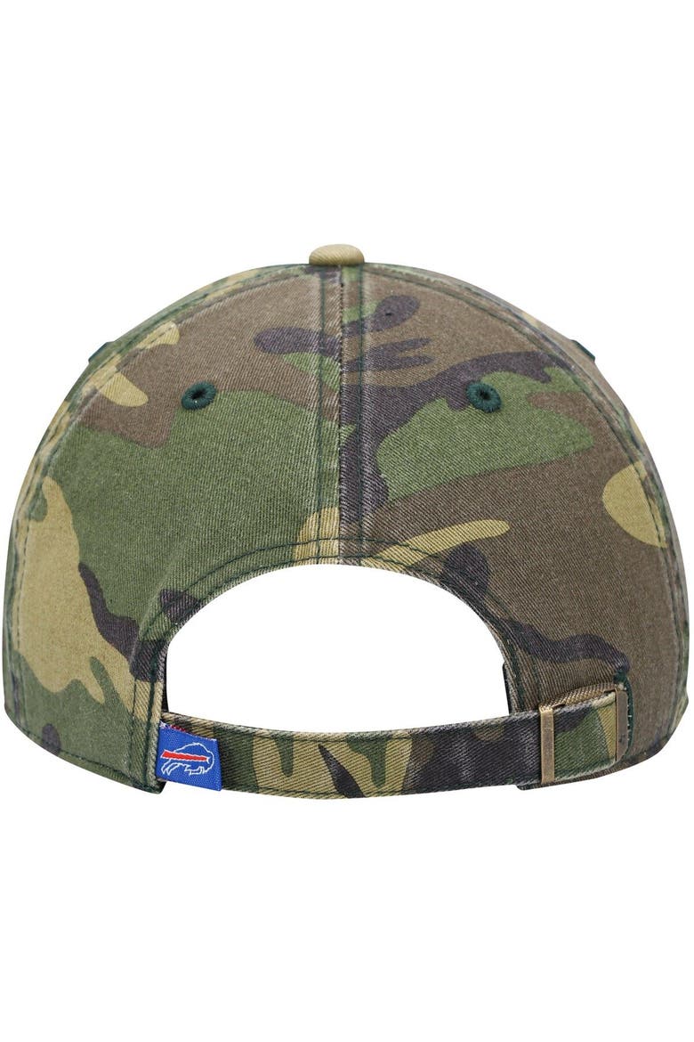 Men's '47 Camo Buffalo Bills Woodland Clean Up Adjustable Hat, Alternate, color, Camo