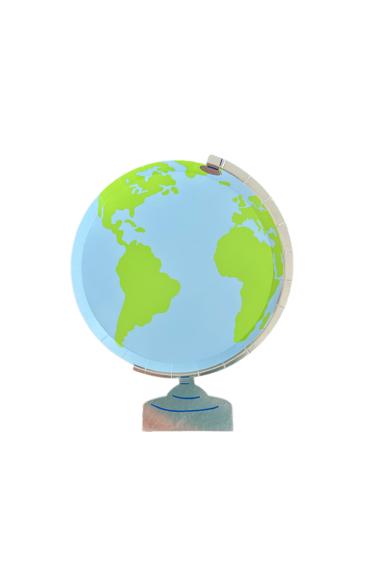 Daydream Society Smarty Pants Globe Large Plates, Main, color, 