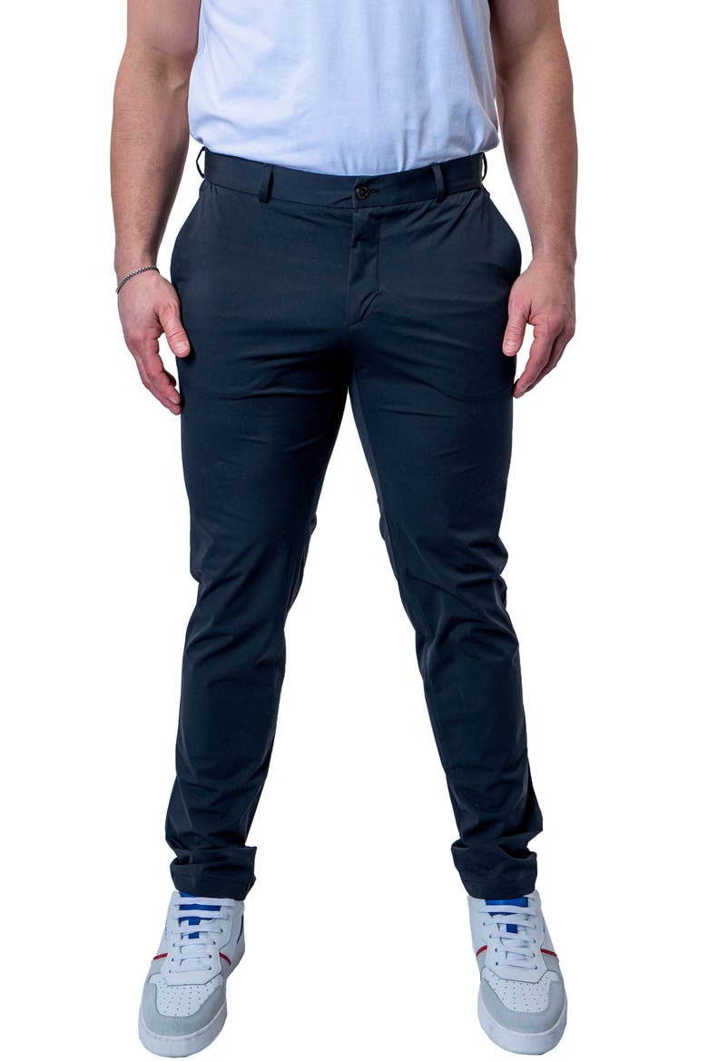 Allday Slim Fit Pants, Main, color, BLACK