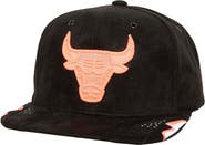 Mitchell & Ness Men's Mitchell & Ness Black Chicago Bulls Day 6 Snapback Hat