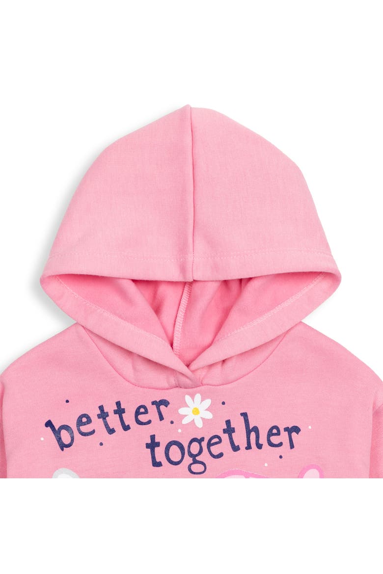 2-Piece Fleece Hoodie and Leggings Set, Alternate, color, Peppa Pink Navy