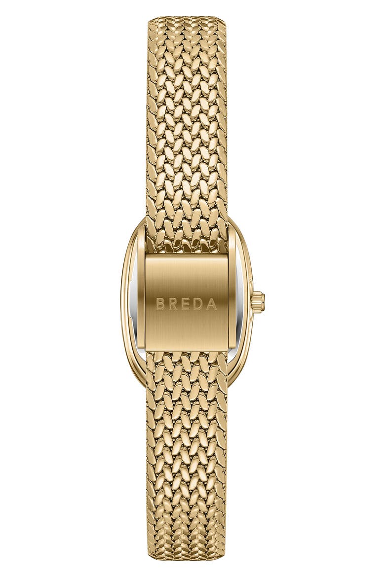 Jane Tethered Mesh Strap Watch, 18mm x 25mm, Alternate, color, EMERALD