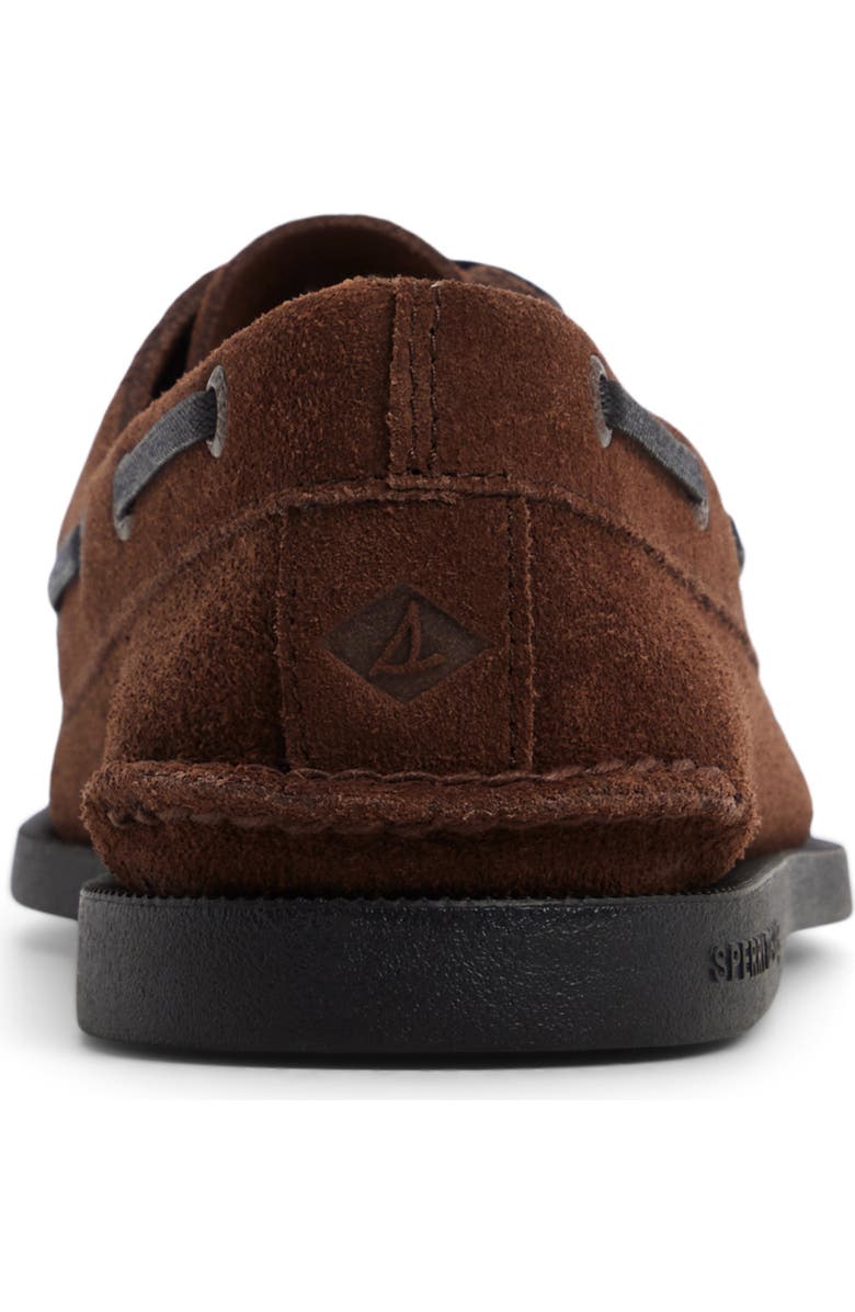 Sperry Authentic Original<sup>™</sup> 2-Eye Boat Shoe, Alternate, color, Dark Brown