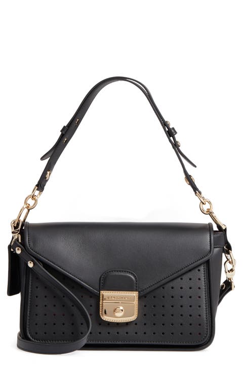 Mademoiselle Calfskin Leather Crossbody Bag
