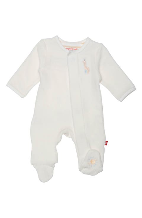 Rainbow Dreams Velour Footie (Baby)
