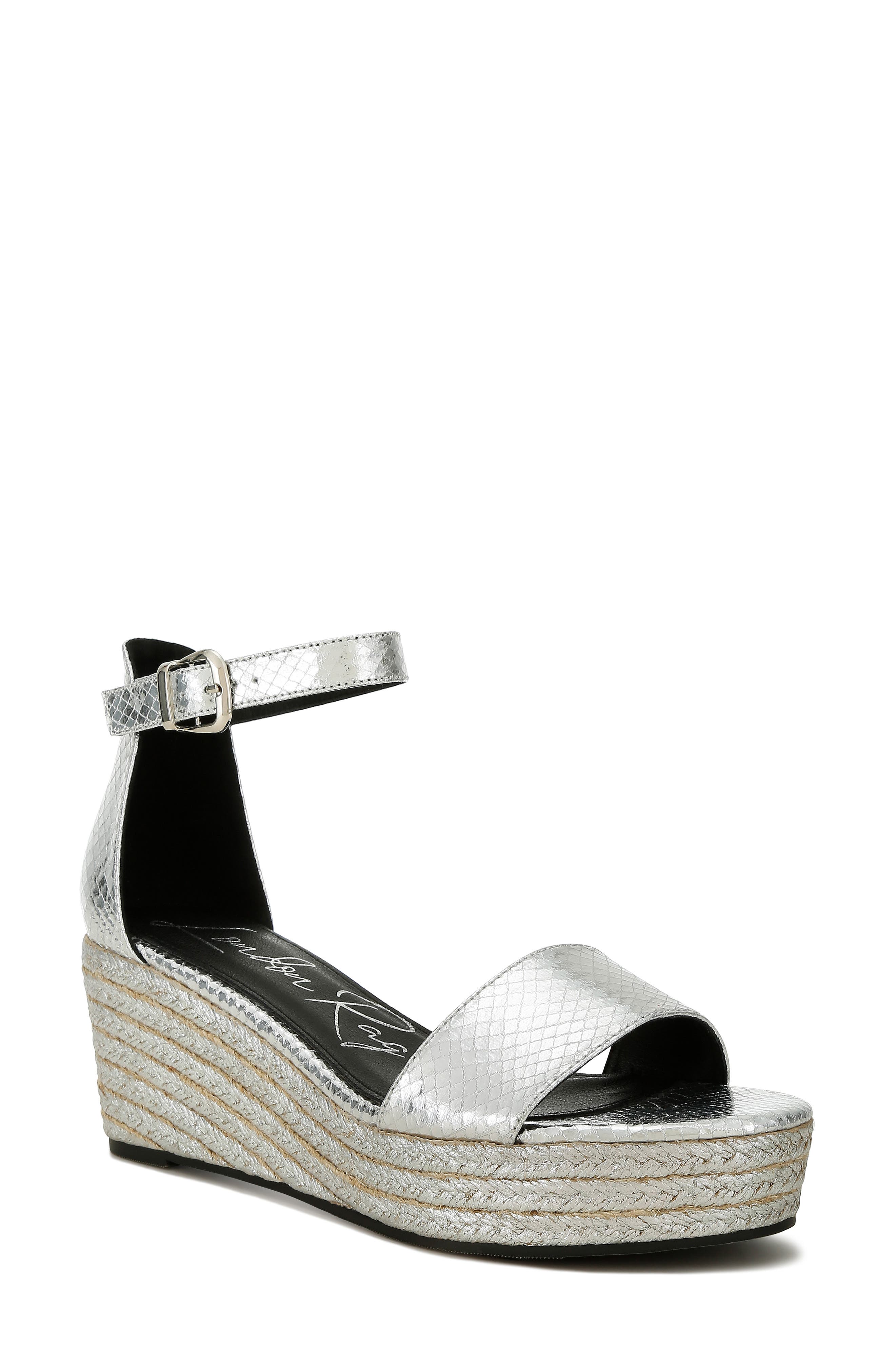 LONDON RAG Utah Platform Wedge Espadrille Sandal