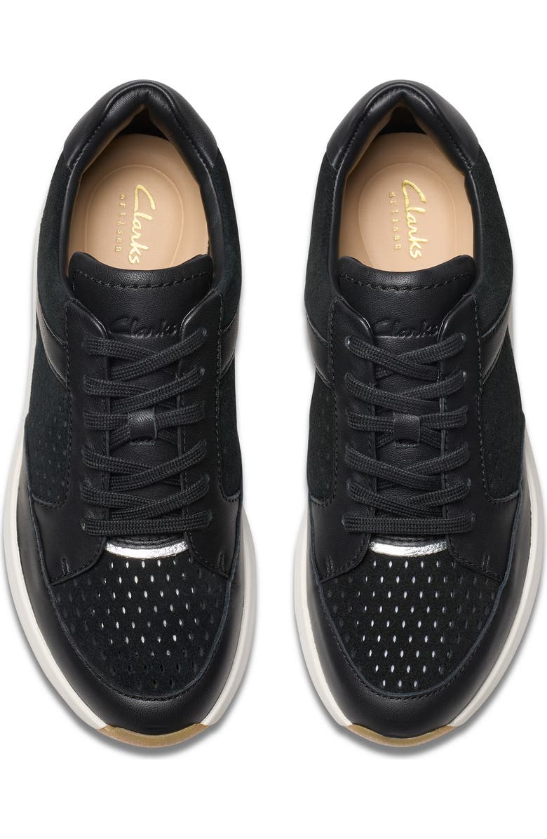 Clarks<sup>®</sup> Tivoli Walk Sneaker, Alternate, color, Black Combi