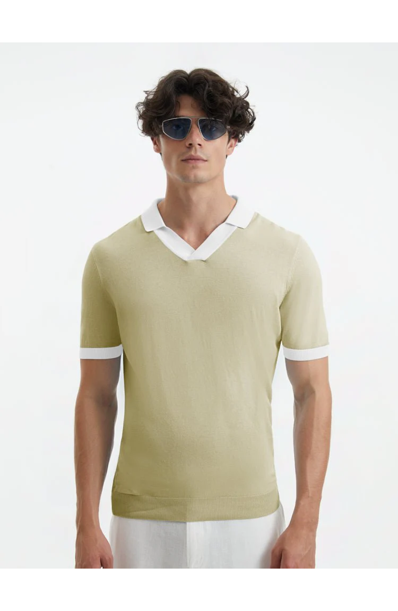 Moeva Troy Polo Shirt, Main, color, Green