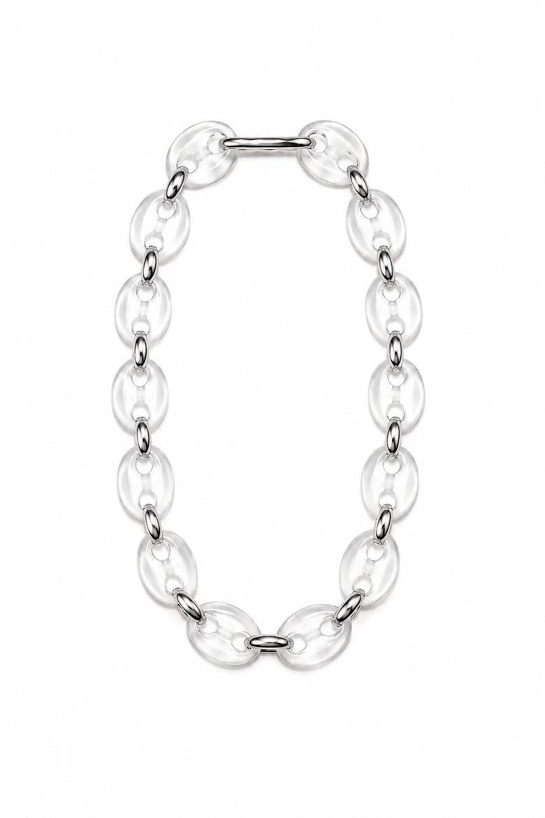 Soet Necklace, Main, color, Silver