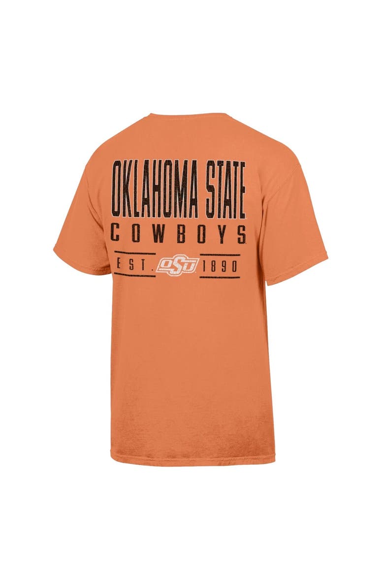 Men's ComfortWash  Orange Oklahoma State Cowboys Big Name T-Shirt, Alternate, color, Orange