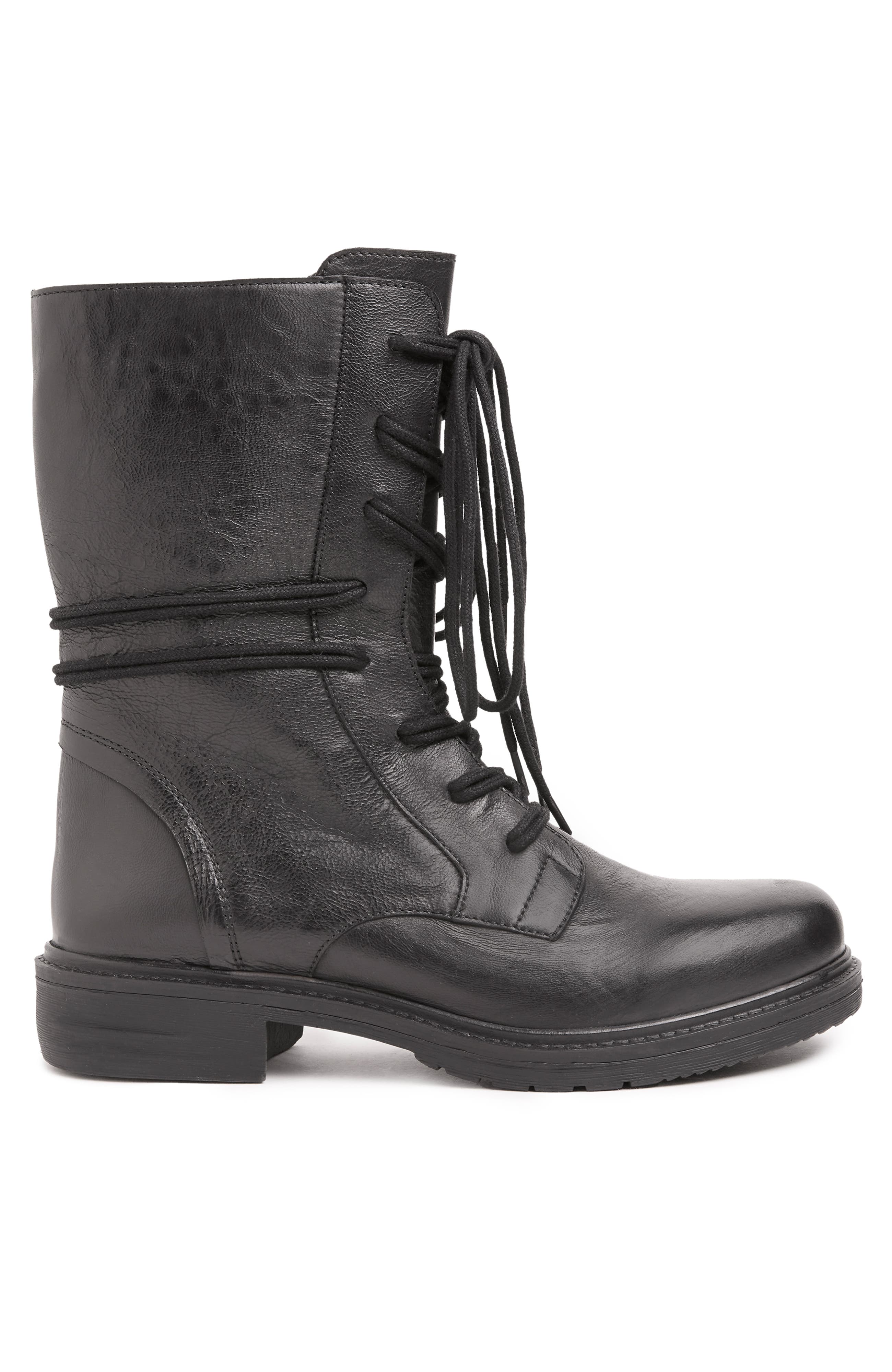 Celtic & Co. Ladies Derby Boot, Alternate, color, Black