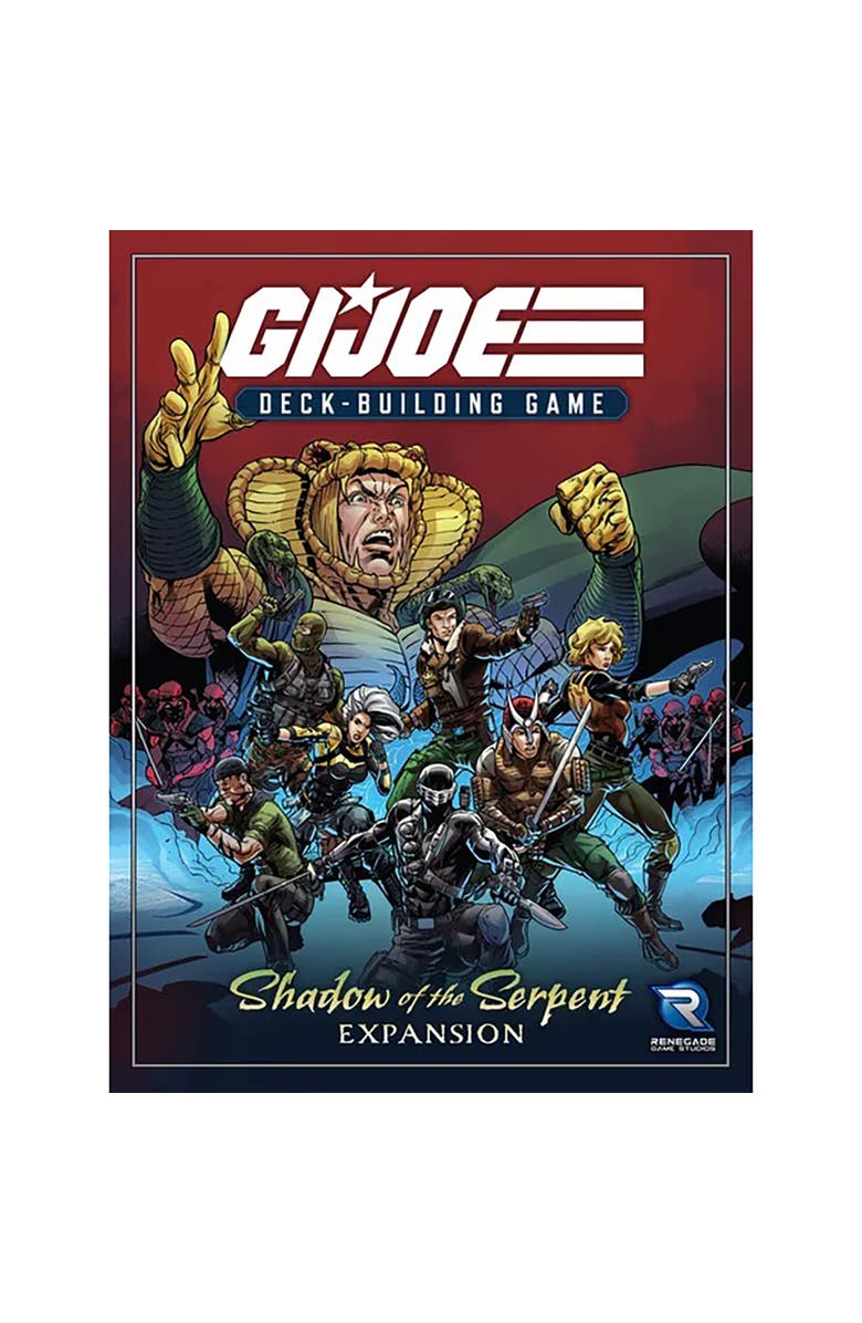 Renegade Game Studios G.I. Joe Deckbuilding Game Shadow Of The Serpent Expansion, Alternate, color,