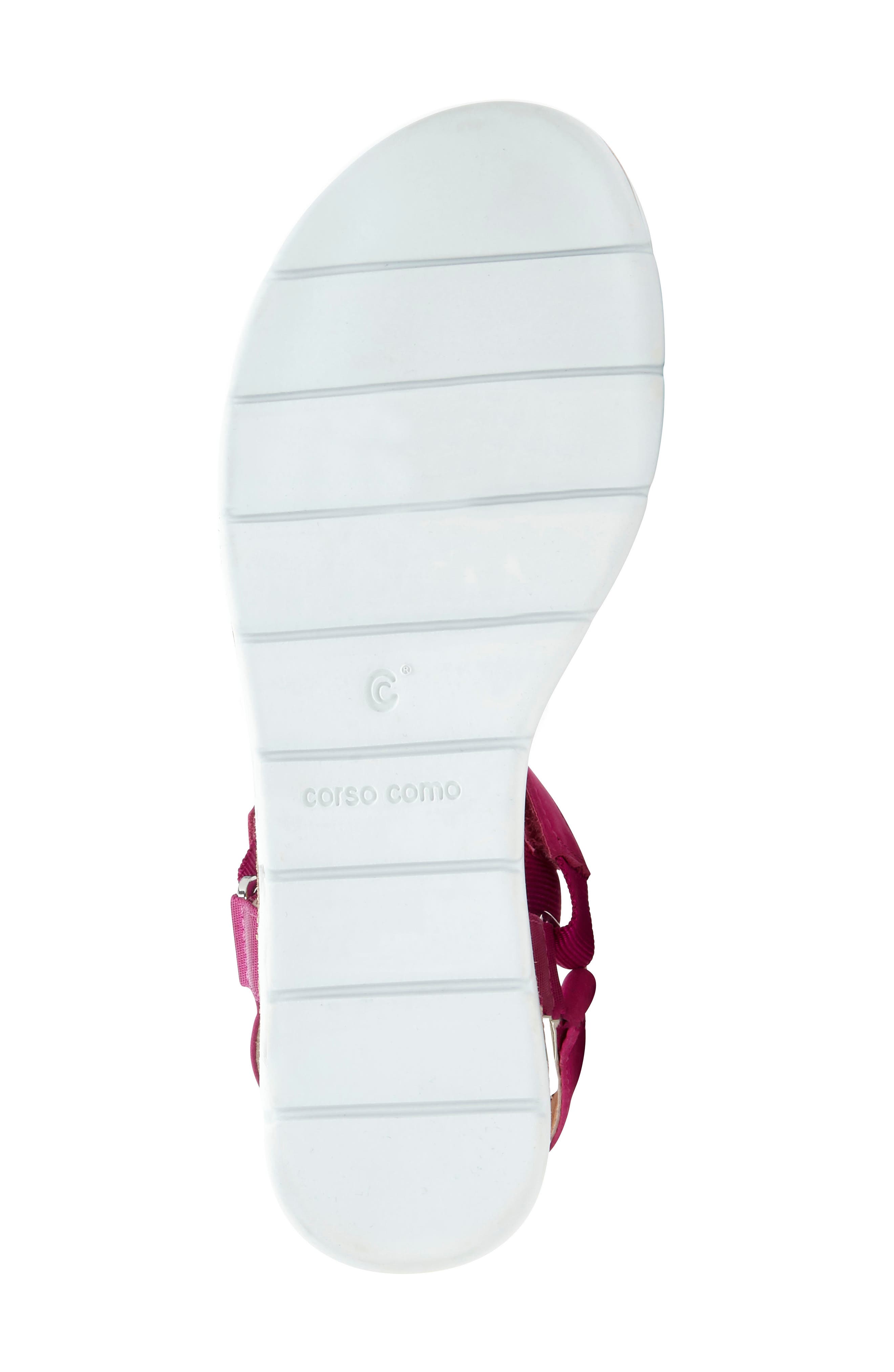 Brawyn Sandal, Alternate, color, FUCHSIA FEST NUBUCK LEATHER