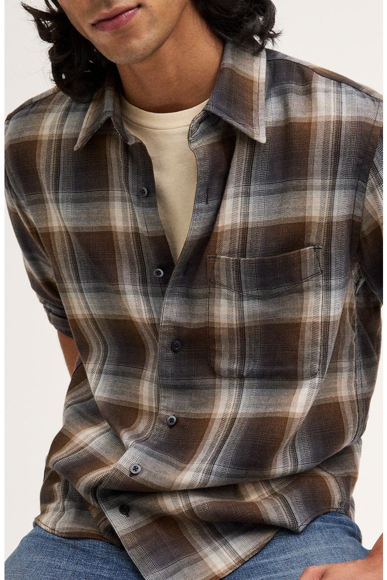 Teamkit Plaid Flannel Shirt, Alternate, color, CAMP PLAID