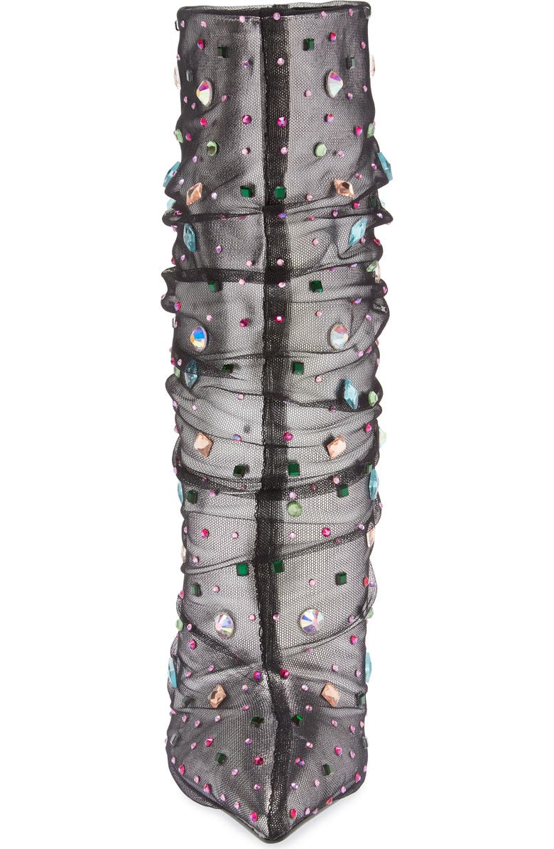 AZALEA WANG Liora Stiletto Bootie, Alternate, color,