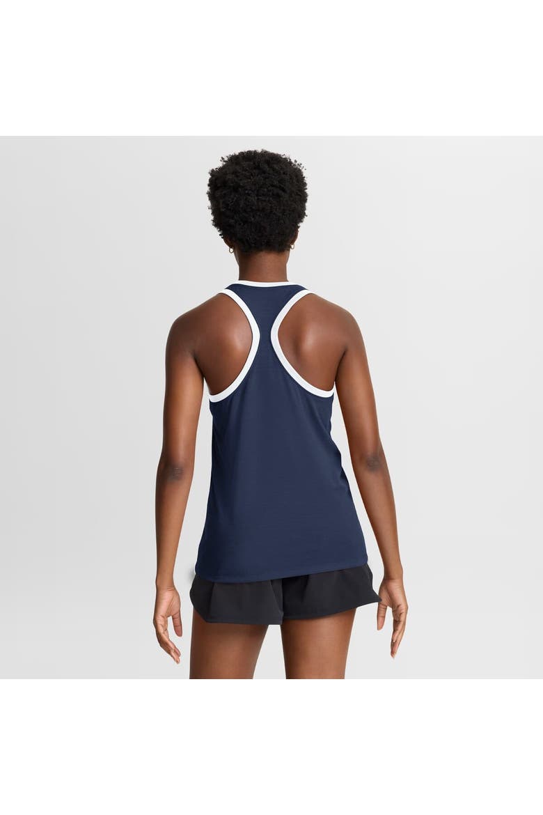 Women's Nike Navy Detroit Tigers Tri-Blend Dri-FIT Racerback Tank Top, Alternate, color, Navy
