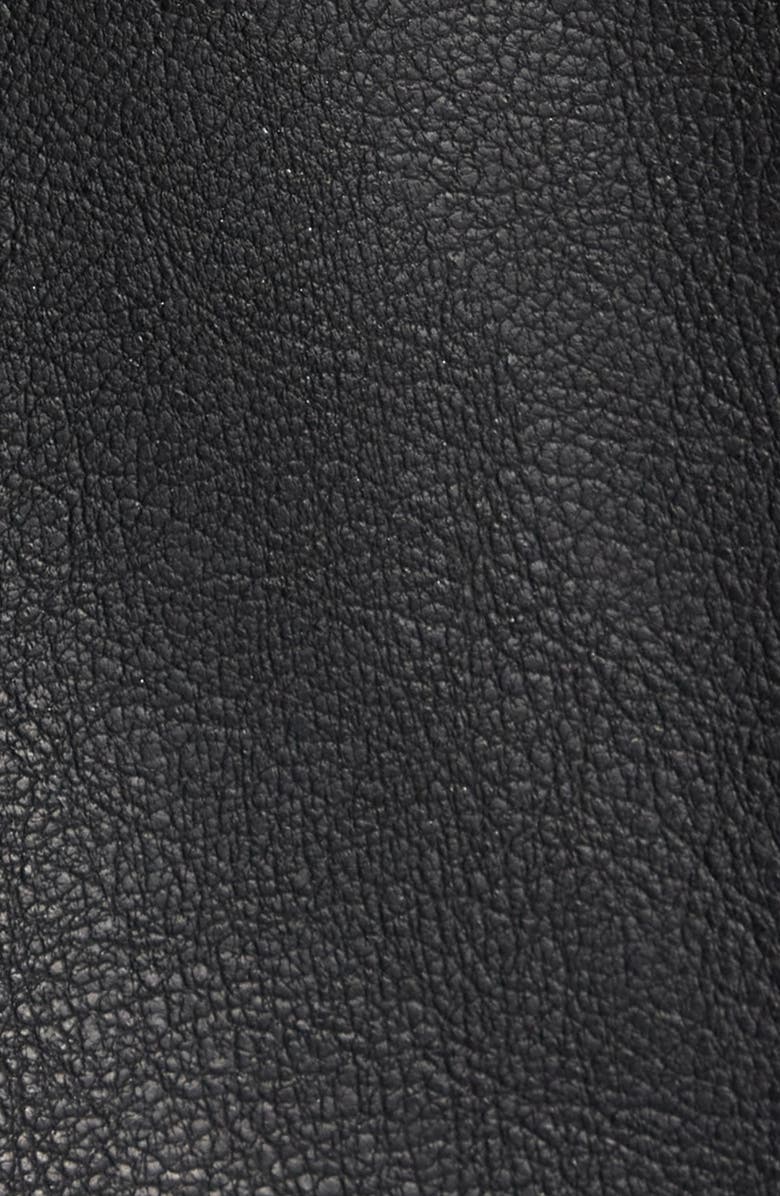 SANTO STUDIO Altamura Moto Faux Leather Jacket, Alternate, color, 