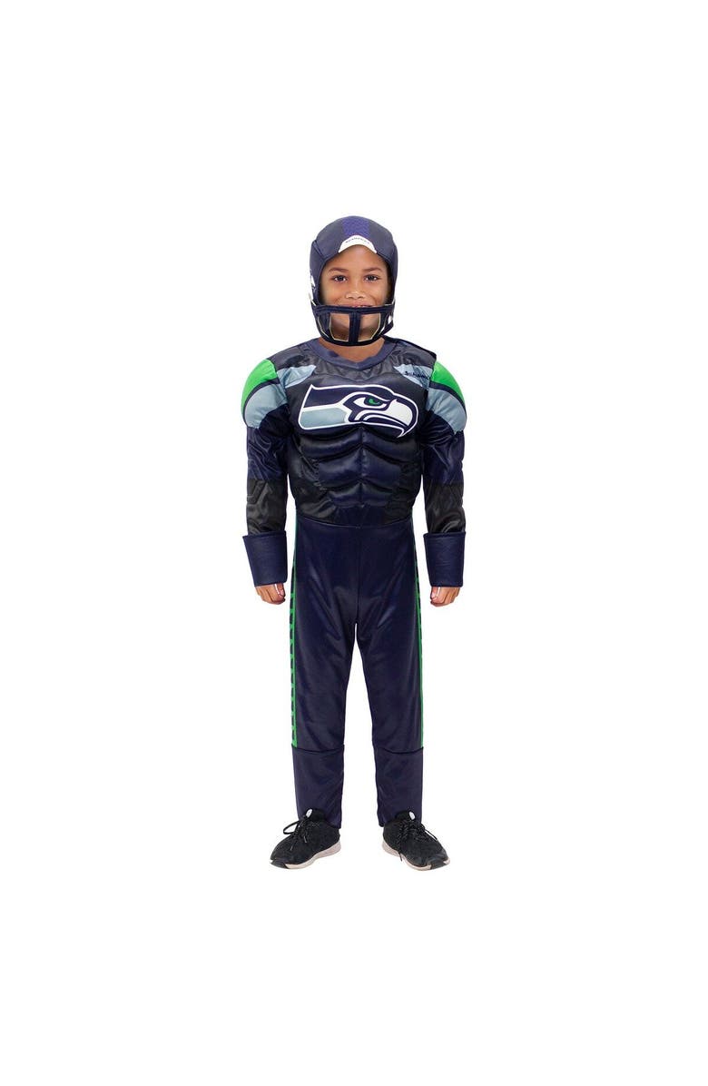 JERRY LEIGH Youth College Navy Seattle Seahawks Game Day Costume, Main, color, Navy