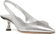 Kate Spade New York lover metallic leather slingback pump