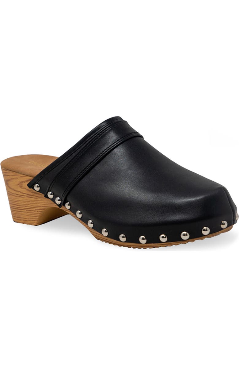 CHASE AND CHLOE Mignon Clog, Main, color, Black Pu