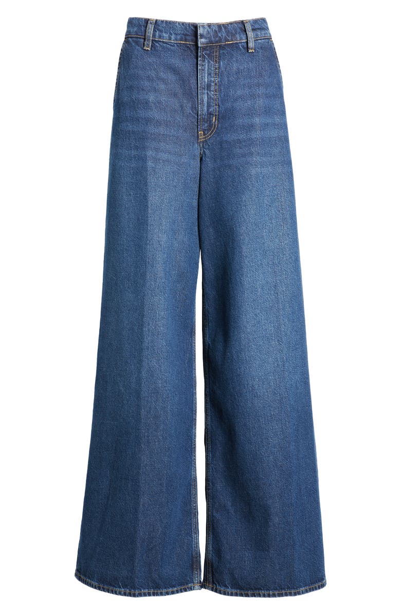 FRAME The High Waist Wide Leg Trouser Jeans, Alternate, color, 