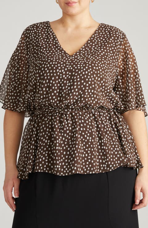 Milou Faux Wrap Top (Plus)