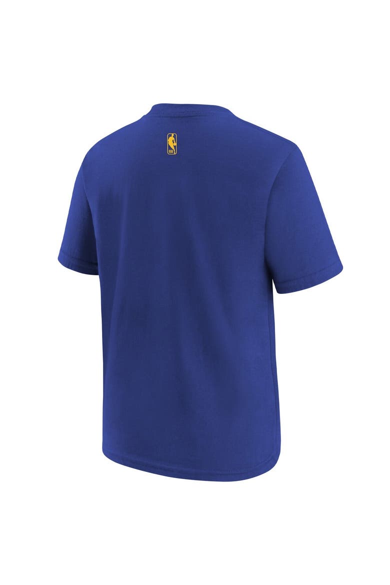 Youth Jordan Brand Blue/Yellow Charlotte Hornets 2025/26 City Edition Max90 T-Shirt, Alternate, color, Blue