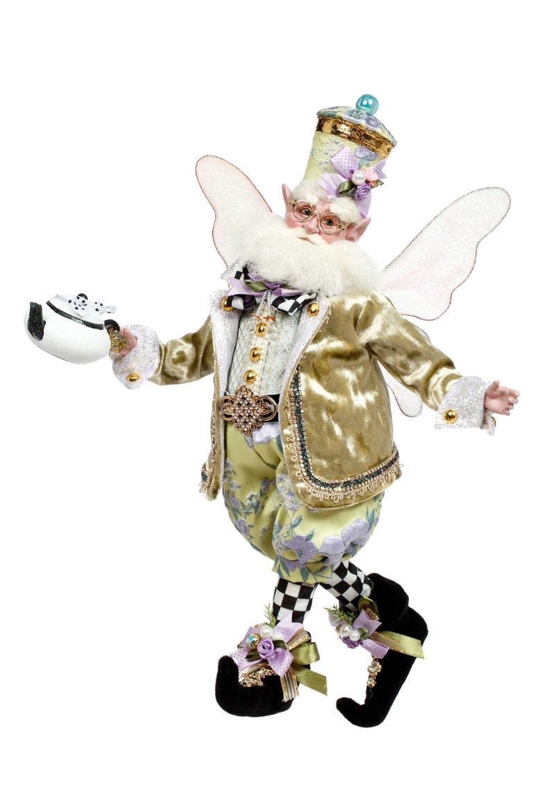 Teapot Fairy, Medium, Main, color, Gold