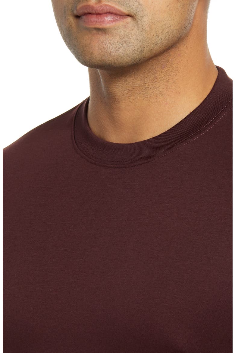 Georgia Long Sleeve T-Shirt, Alternate, color, DEEP BORDE